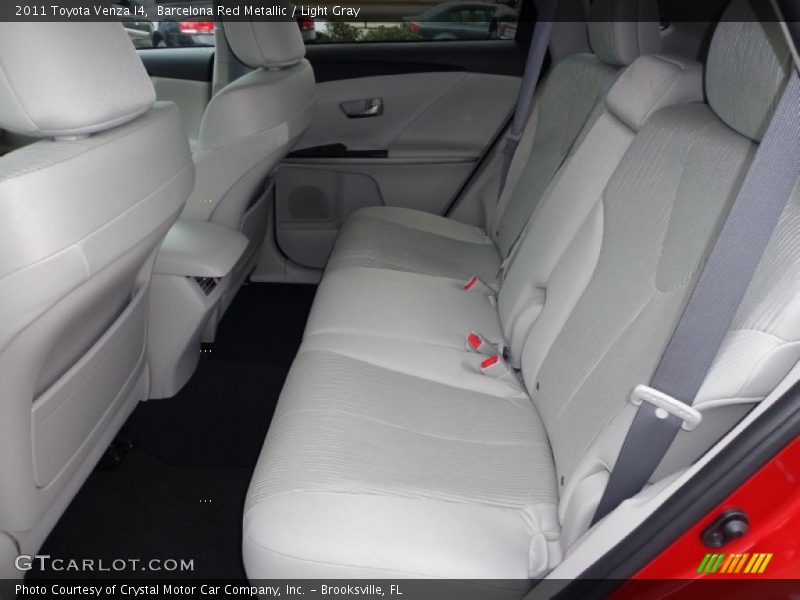 Barcelona Red Metallic / Light Gray 2011 Toyota Venza I4