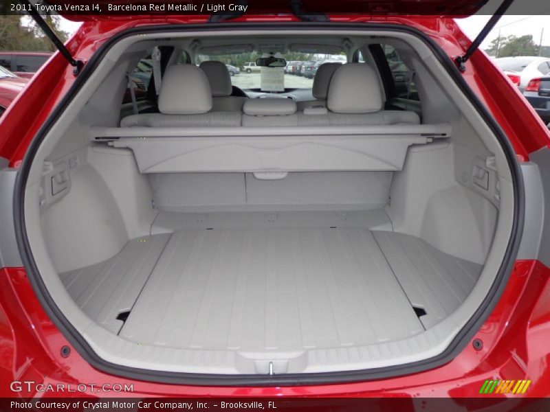 Barcelona Red Metallic / Light Gray 2011 Toyota Venza I4