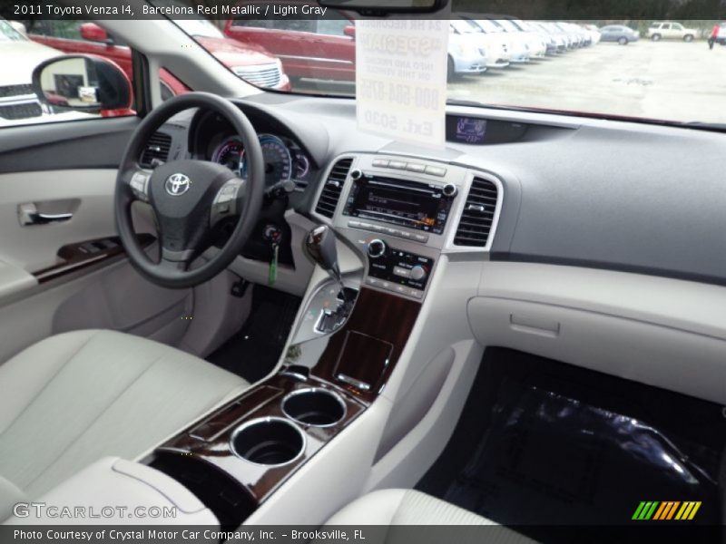 Barcelona Red Metallic / Light Gray 2011 Toyota Venza I4