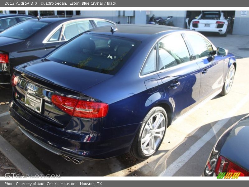 Estoril Blue Crystal / Black 2013 Audi S4 3.0T quattro Sedan