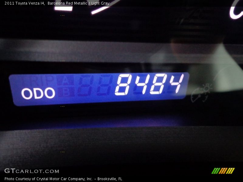 Barcelona Red Metallic / Light Gray 2011 Toyota Venza I4
