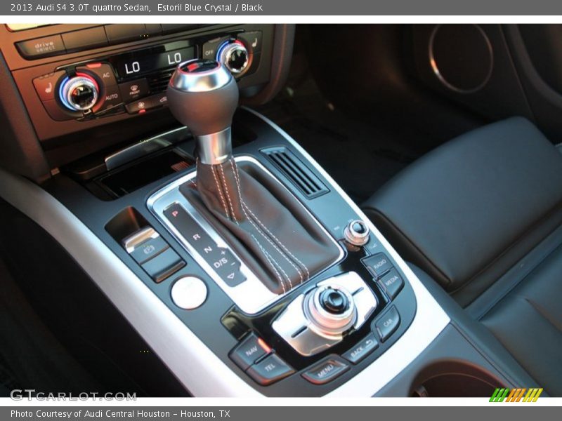 Estoril Blue Crystal / Black 2013 Audi S4 3.0T quattro Sedan