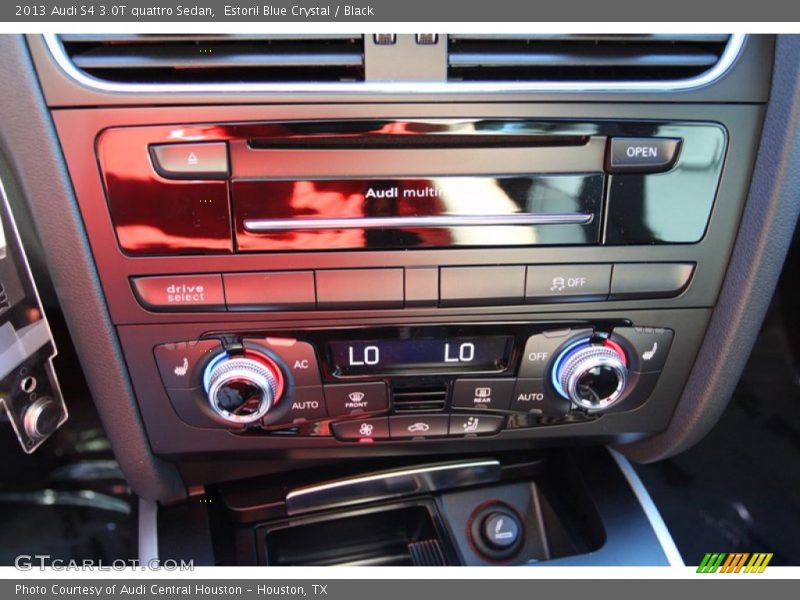 Estoril Blue Crystal / Black 2013 Audi S4 3.0T quattro Sedan