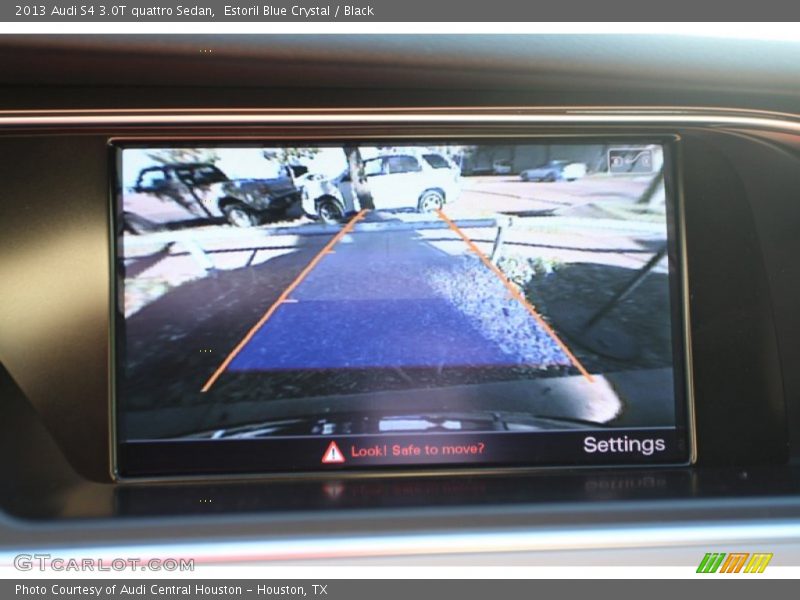 Estoril Blue Crystal / Black 2013 Audi S4 3.0T quattro Sedan