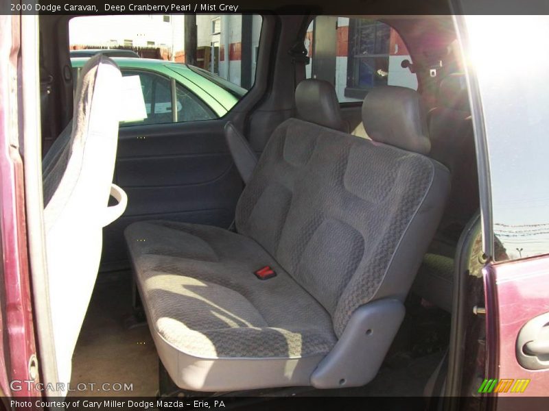 Deep Cranberry Pearl / Mist Grey 2000 Dodge Caravan