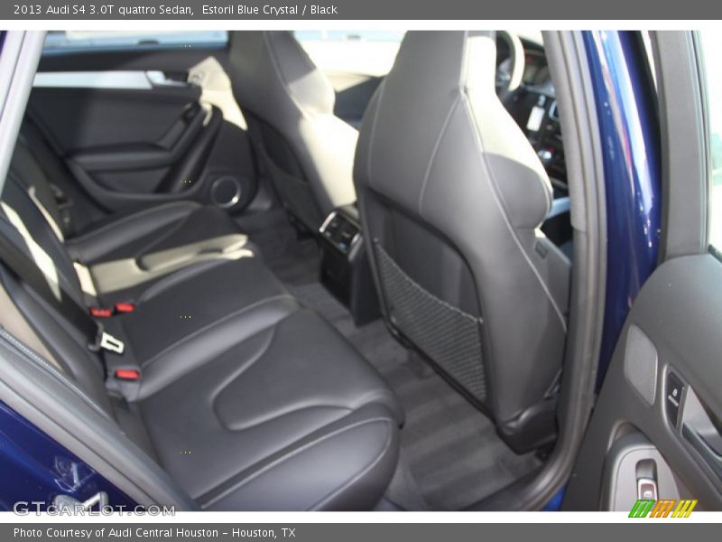 Estoril Blue Crystal / Black 2013 Audi S4 3.0T quattro Sedan