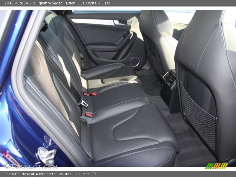 Estoril Blue Crystal / Black 2013 Audi S4 3.0T quattro Sedan