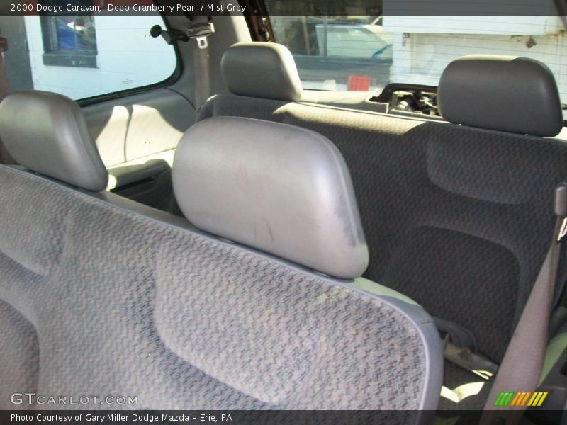 Deep Cranberry Pearl / Mist Grey 2000 Dodge Caravan