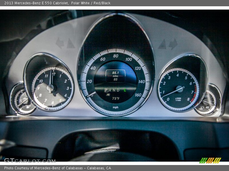  2013 E 550 Cabriolet 550 Cabriolet Gauges