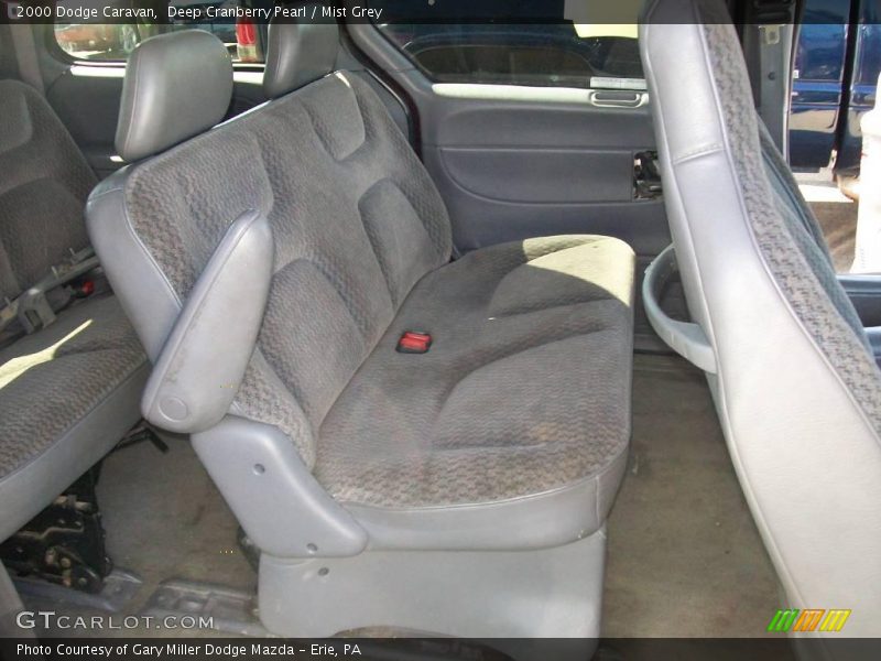 Deep Cranberry Pearl / Mist Grey 2000 Dodge Caravan