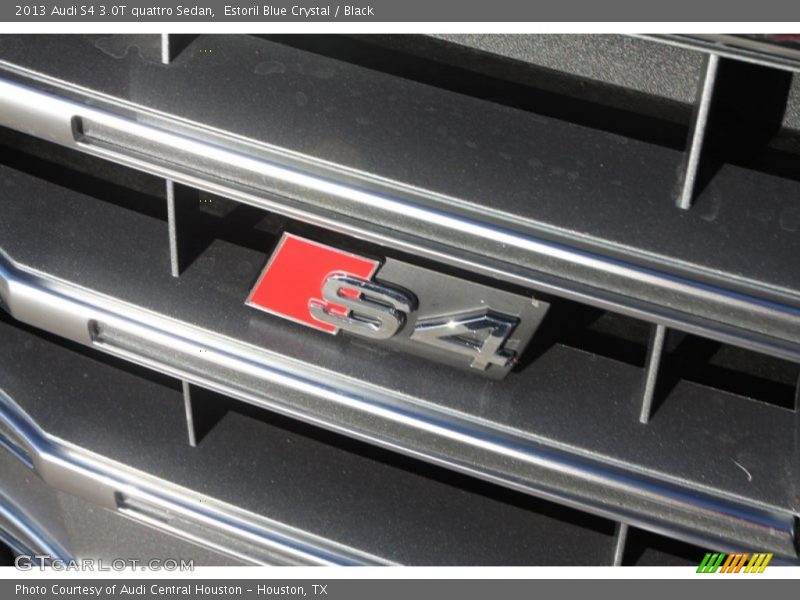 Estoril Blue Crystal / Black 2013 Audi S4 3.0T quattro Sedan