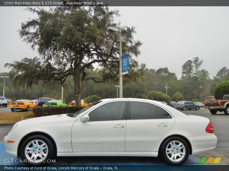  2003 E 320 Sedan Alabaster White