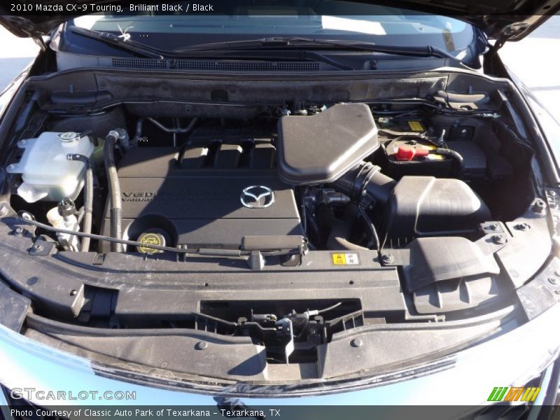 Brilliant Black / Black 2010 Mazda CX-9 Touring