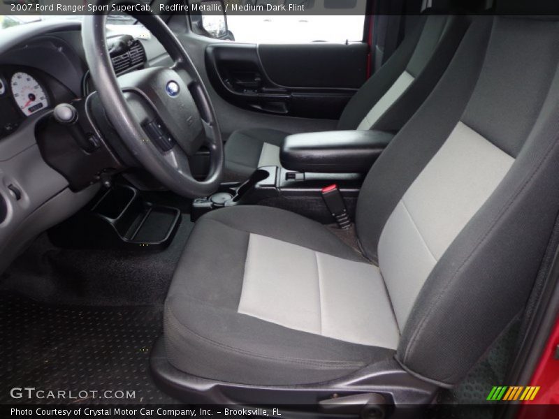 Redfire Metallic / Medium Dark Flint 2007 Ford Ranger Sport SuperCab