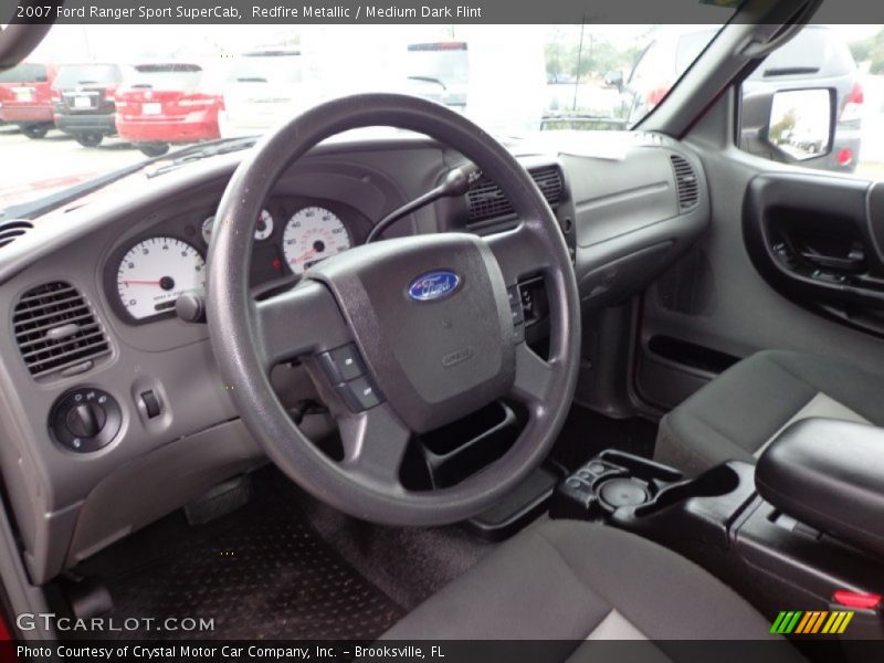 Redfire Metallic / Medium Dark Flint 2007 Ford Ranger Sport SuperCab