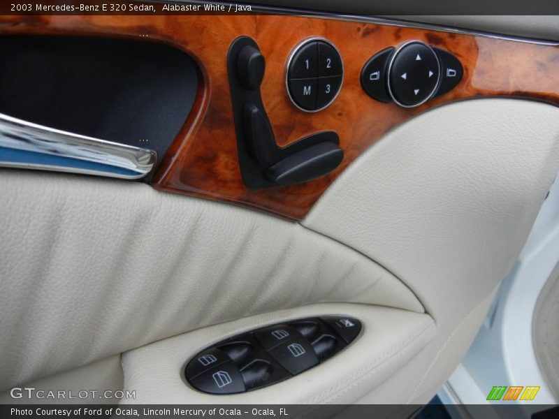 Controls of 2003 E 320 Sedan