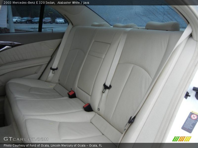 Alabaster White / Java 2003 Mercedes-Benz E 320 Sedan