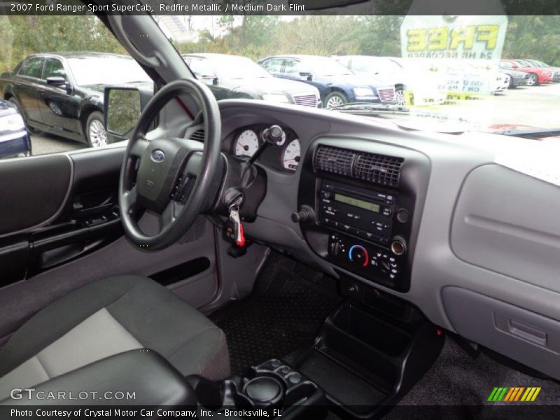 Redfire Metallic / Medium Dark Flint 2007 Ford Ranger Sport SuperCab