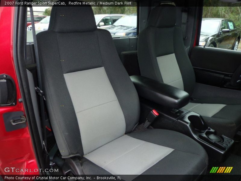 Redfire Metallic / Medium Dark Flint 2007 Ford Ranger Sport SuperCab