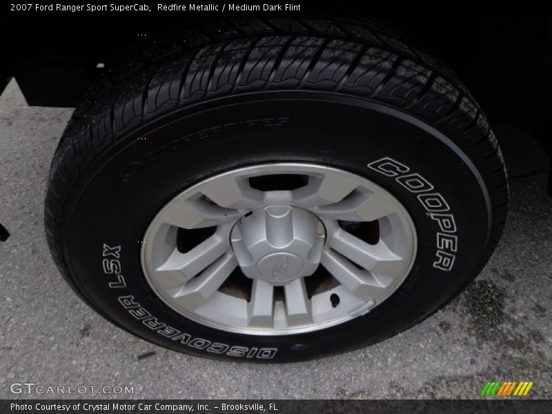 Redfire Metallic / Medium Dark Flint 2007 Ford Ranger Sport SuperCab