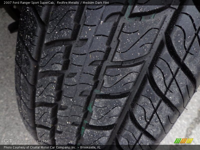 Redfire Metallic / Medium Dark Flint 2007 Ford Ranger Sport SuperCab