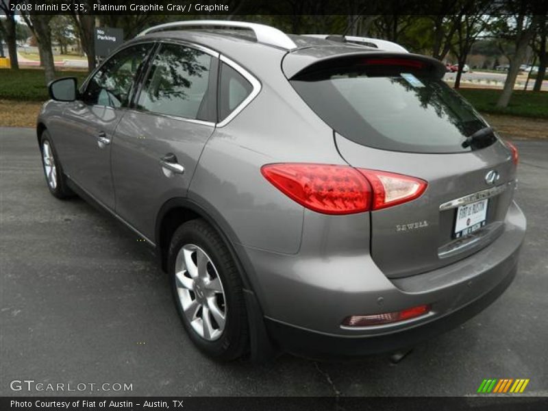 Platinum Graphite Gray / Graphite 2008 Infiniti EX 35