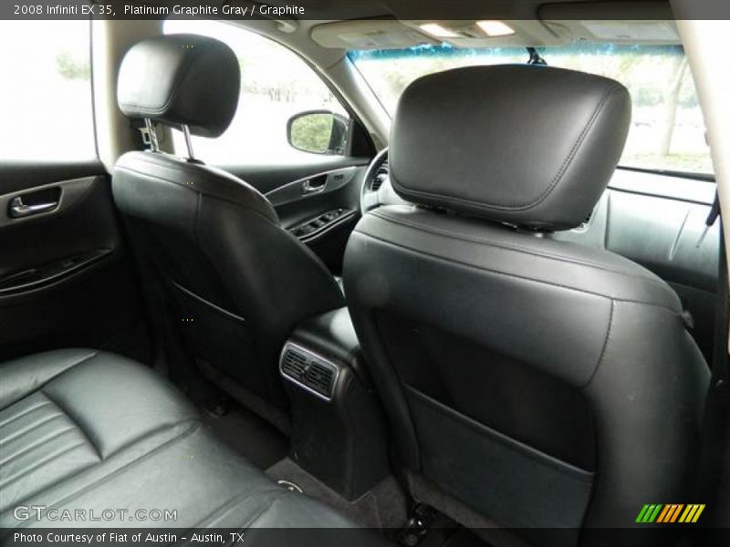 Platinum Graphite Gray / Graphite 2008 Infiniti EX 35