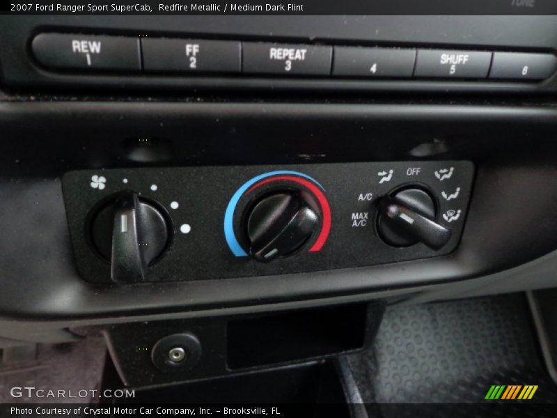 Redfire Metallic / Medium Dark Flint 2007 Ford Ranger Sport SuperCab