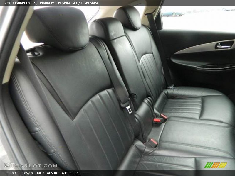 Platinum Graphite Gray / Graphite 2008 Infiniti EX 35