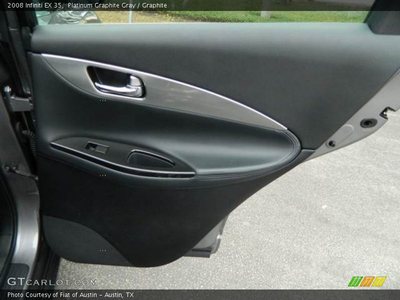 Platinum Graphite Gray / Graphite 2008 Infiniti EX 35
