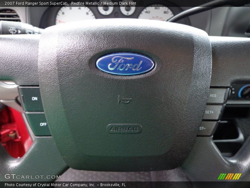 Redfire Metallic / Medium Dark Flint 2007 Ford Ranger Sport SuperCab