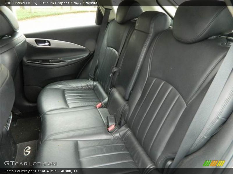 Platinum Graphite Gray / Graphite 2008 Infiniti EX 35