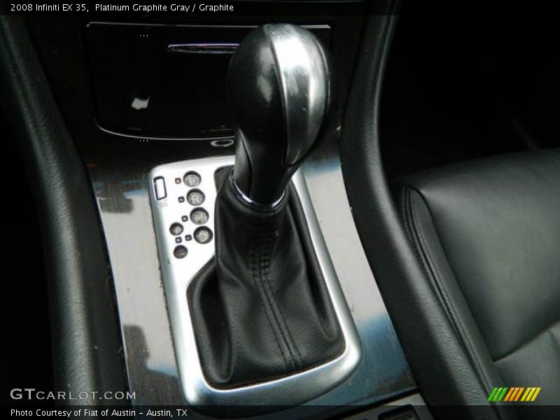 Platinum Graphite Gray / Graphite 2008 Infiniti EX 35