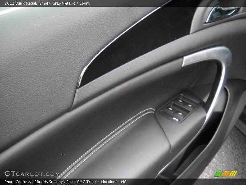 Smoky Gray Metallic / Ebony 2012 Buick Regal