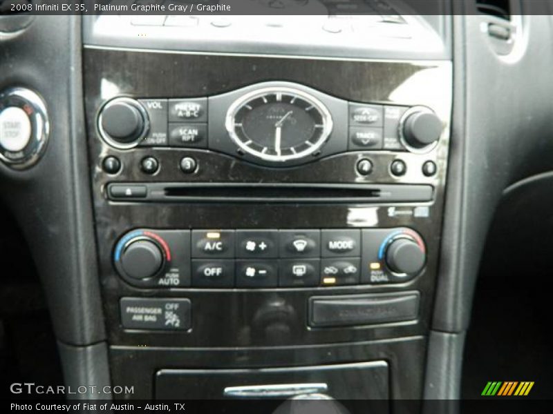 Platinum Graphite Gray / Graphite 2008 Infiniti EX 35