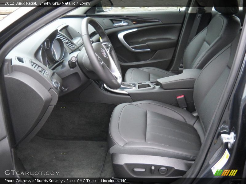 Front Seat of 2012 Regal 