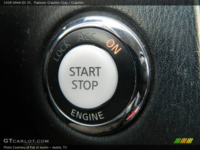 Platinum Graphite Gray / Graphite 2008 Infiniti EX 35