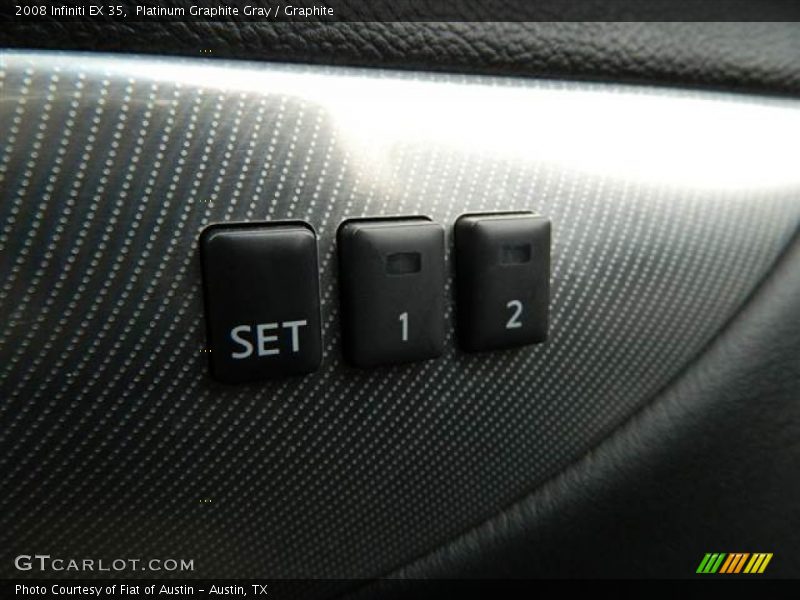 Platinum Graphite Gray / Graphite 2008 Infiniti EX 35