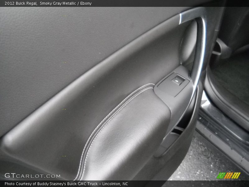 Smoky Gray Metallic / Ebony 2012 Buick Regal