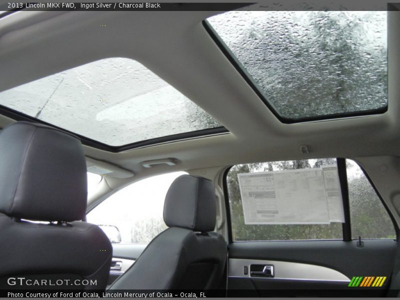Ingot Silver / Charcoal Black 2013 Lincoln MKX FWD