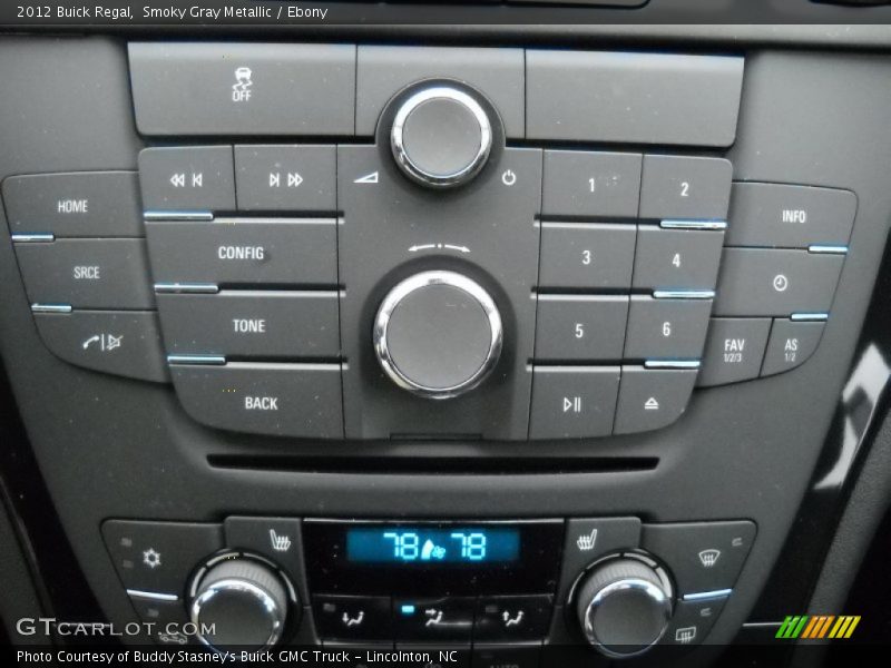 Controls of 2012 Regal 