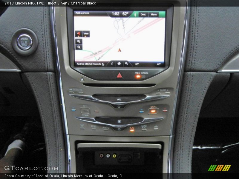 Ingot Silver / Charcoal Black 2013 Lincoln MKX FWD