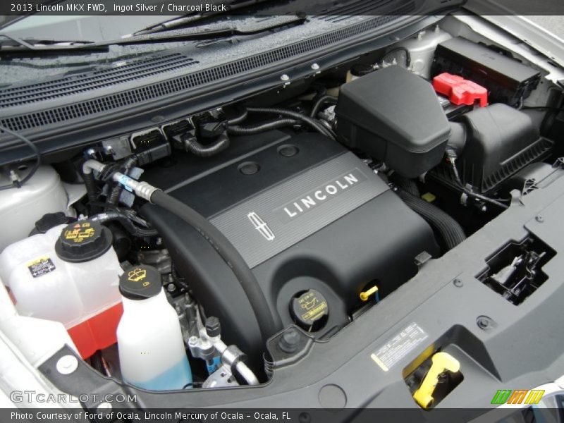 Ingot Silver / Charcoal Black 2013 Lincoln MKX FWD