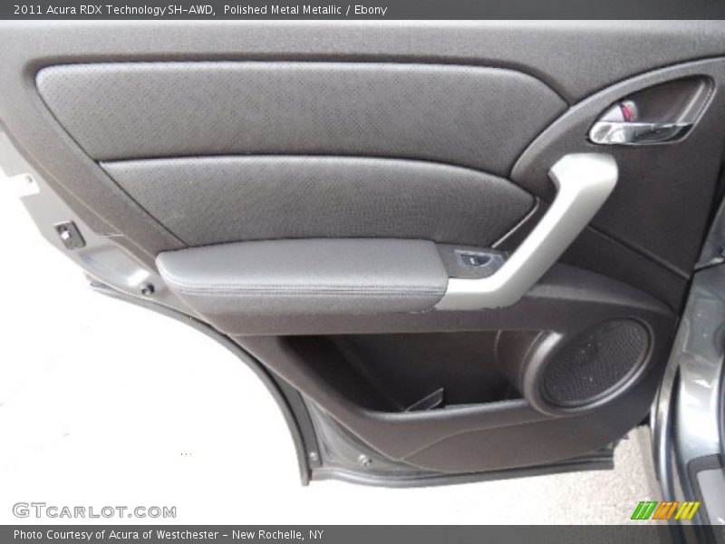 Polished Metal Metallic / Ebony 2011 Acura RDX Technology SH-AWD