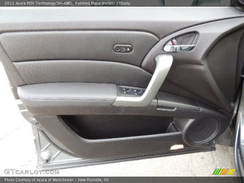 Polished Metal Metallic / Ebony 2011 Acura RDX Technology SH-AWD