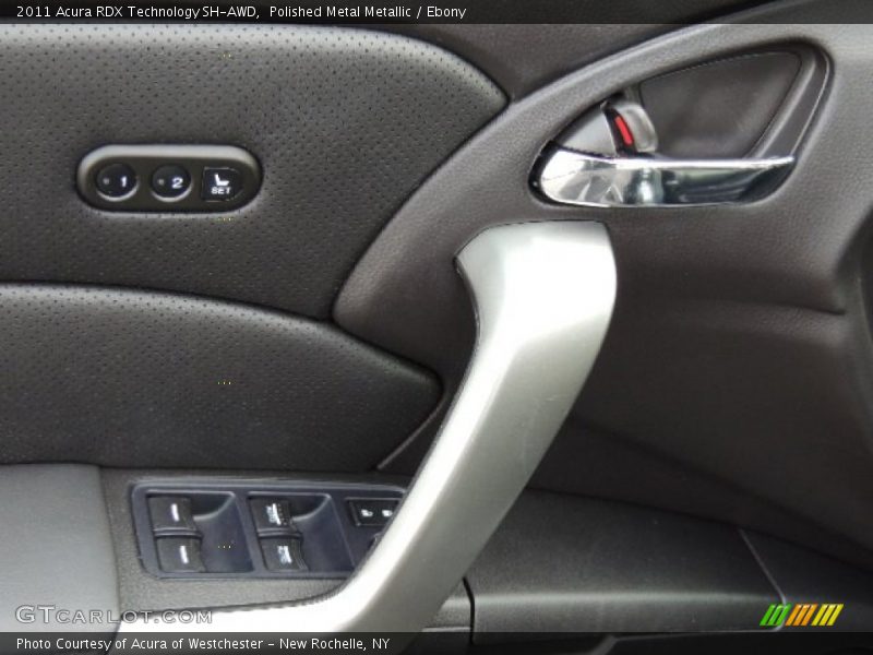 Polished Metal Metallic / Ebony 2011 Acura RDX Technology SH-AWD