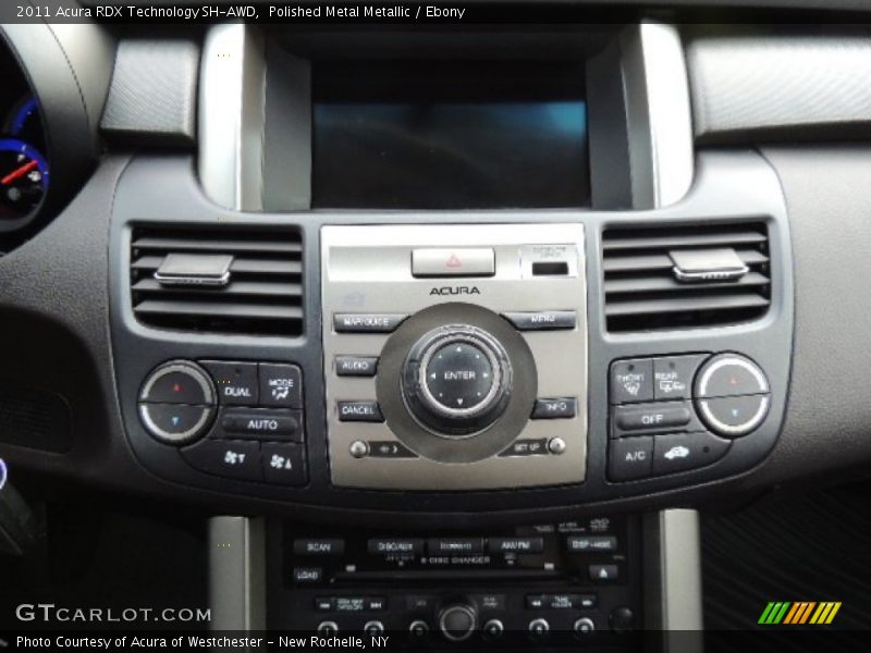 Polished Metal Metallic / Ebony 2011 Acura RDX Technology SH-AWD