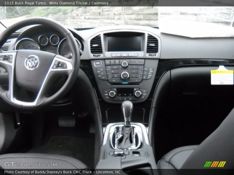 Dashboard of 2013 Regal Turbo