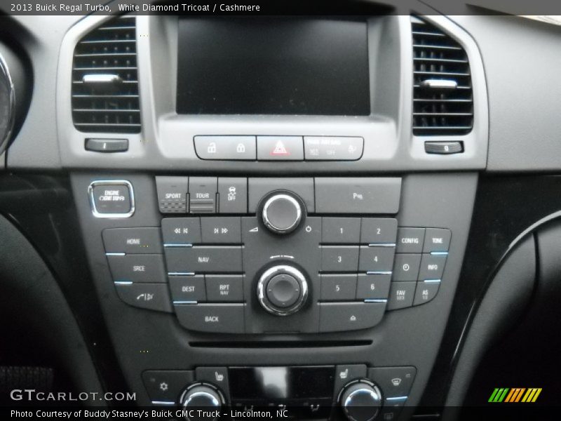 Controls of 2013 Regal Turbo