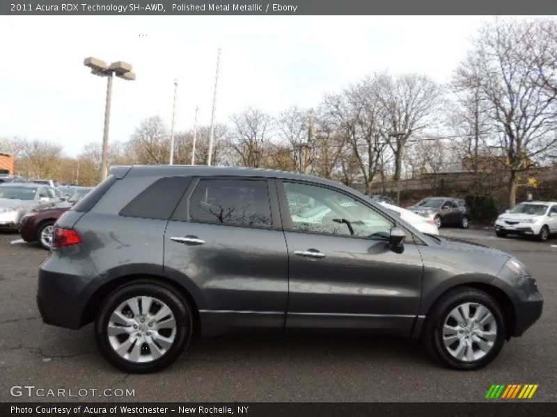 Polished Metal Metallic / Ebony 2011 Acura RDX Technology SH-AWD